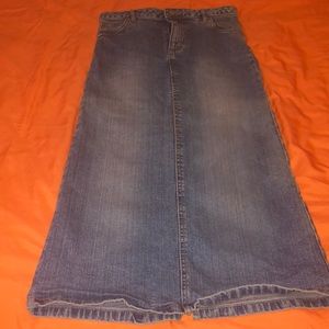 The Children’s Place Girls Long Denim Skirt